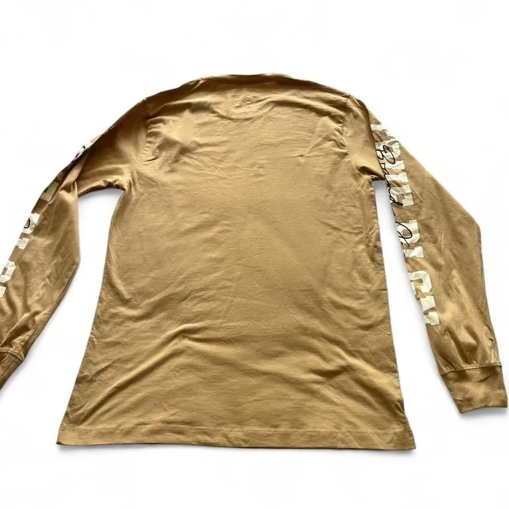True religion tan long sleeve
